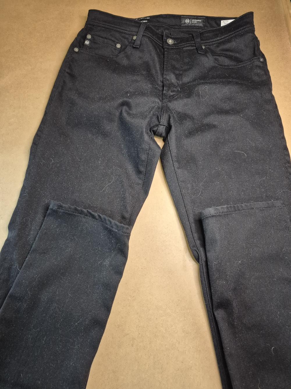 Ag Adriano Goldschmied Black Denim Jeans